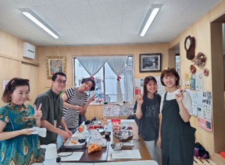 せかつなキッチン部（韓国編）試作会の写真