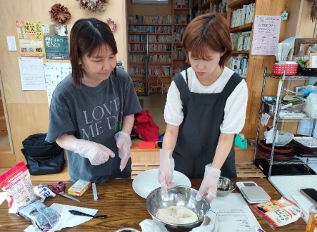 せかつなキッチン部（韓国編）試作会の写真
